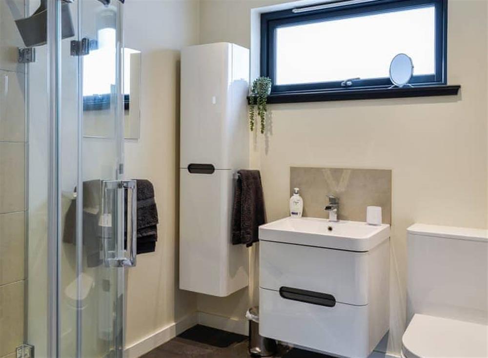 Shower room at Cedar Cottage in Aboyne, Aberdeenshire