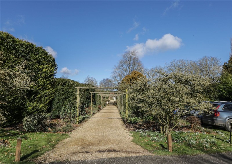 This is the garden at Cedar, Elcot near Newbury