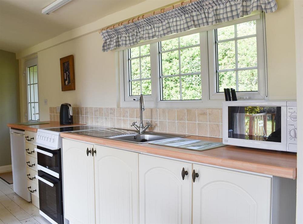 Kitchen (photo 2) at Cedar Lodge in Llanfair Talhairarn, near Abergele, Conwy, Clwyd