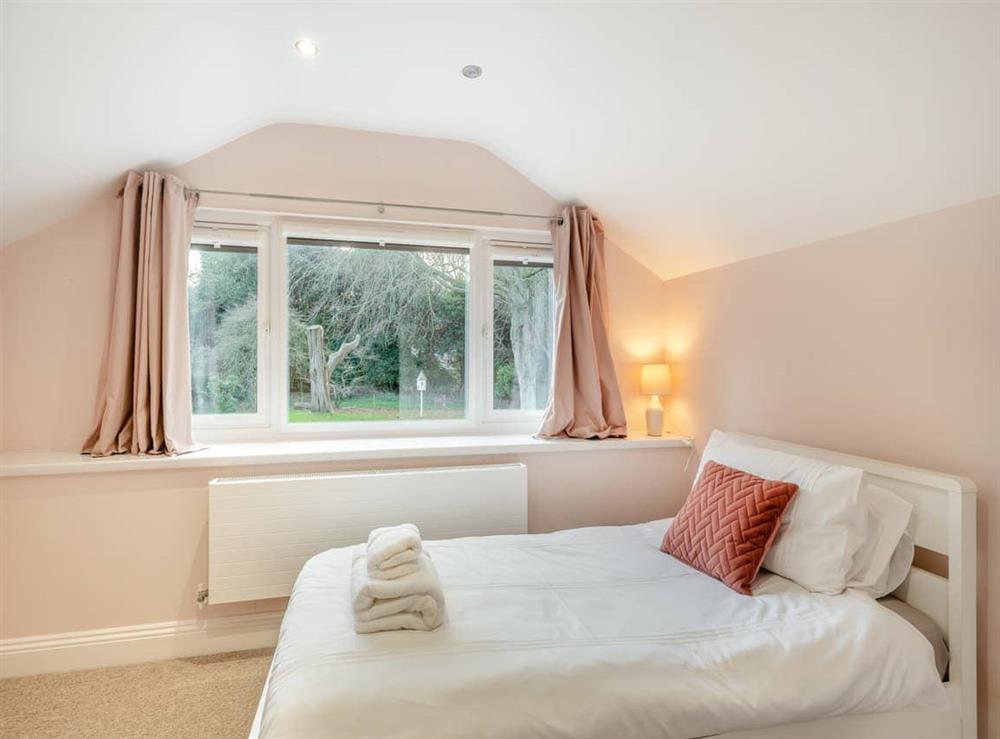 Single bedroom at Cedar Lodge in Overstrand, Norfolk