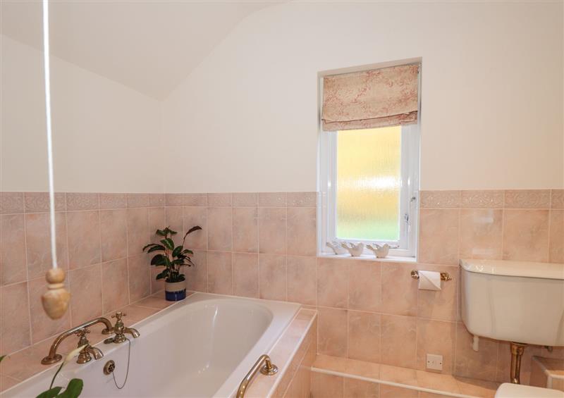 This is the bathroom at Cedar Lodge, Storrs near Bowness-On-Windermere
