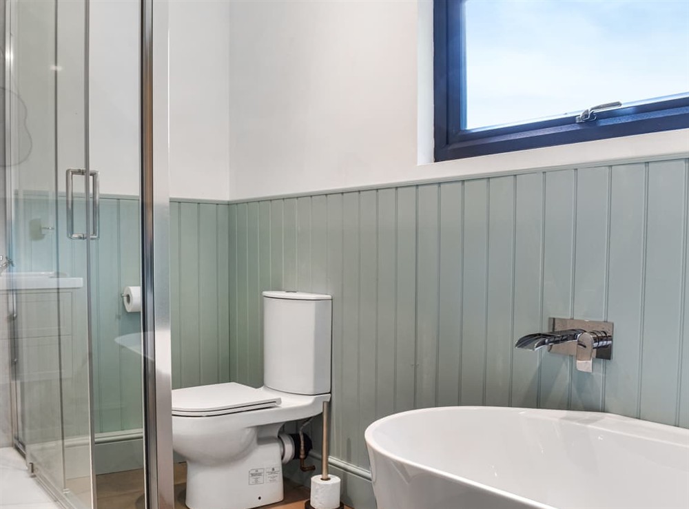 Bathroom (photo 4) at Cedar Lodge in Walton Presteigne, Powys