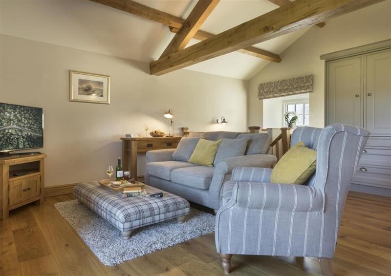 Relax in the living area at Cedar Nook, Loweswater