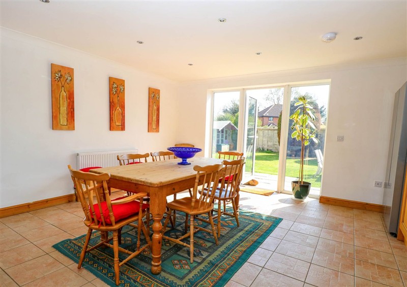 Dining room at Cedar View, Hainford near Coltishall