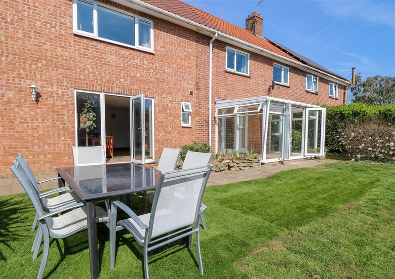 Enjoy the garden at Cedar View, Hainford near Coltishall
