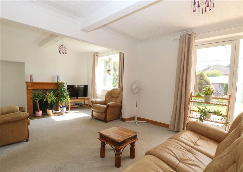 The living area at Cedar View, Hainford near Coltishall