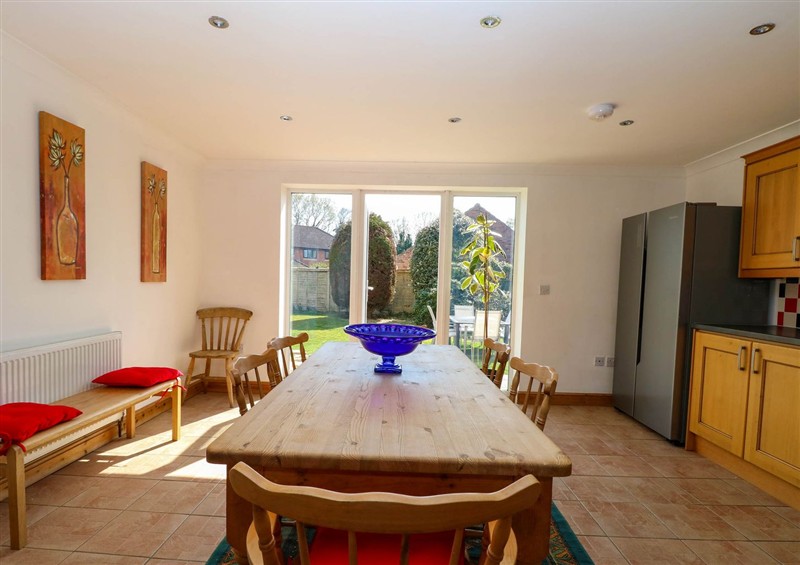 This is the dining room at Cedar View, Hainford near Coltishall
