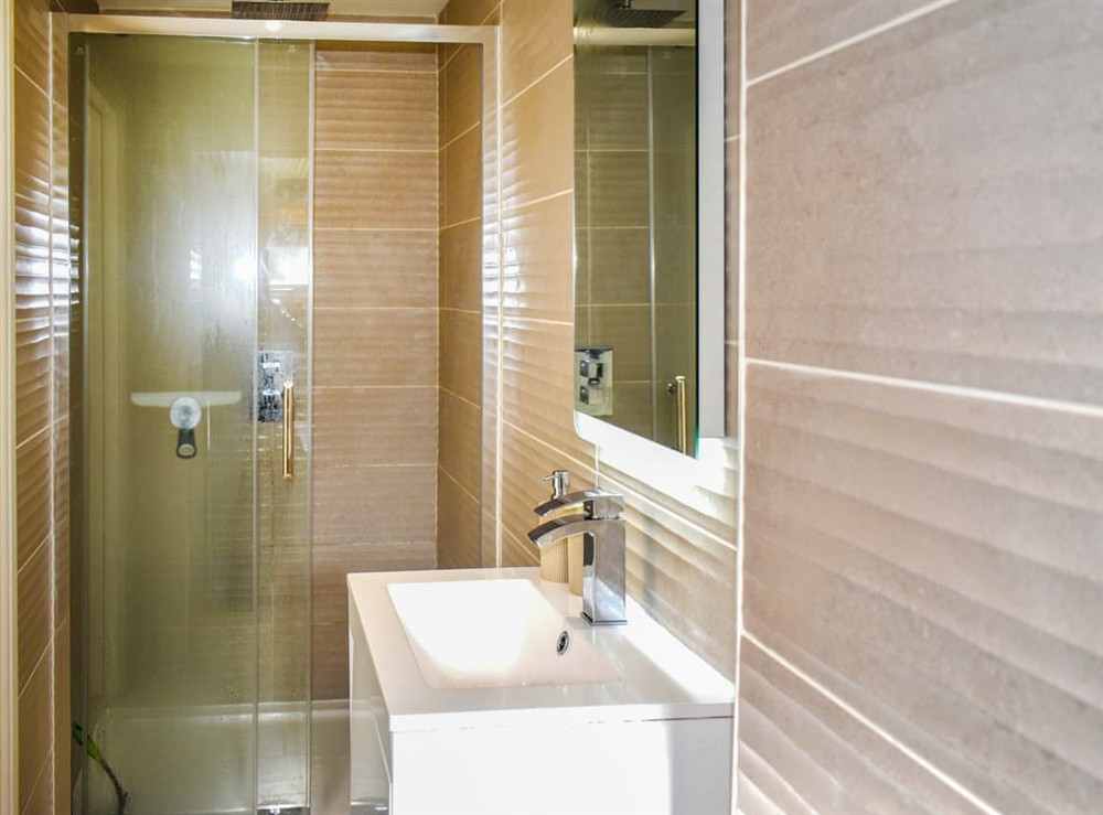 Bathroom at Cedars in Morthoe, Devon
