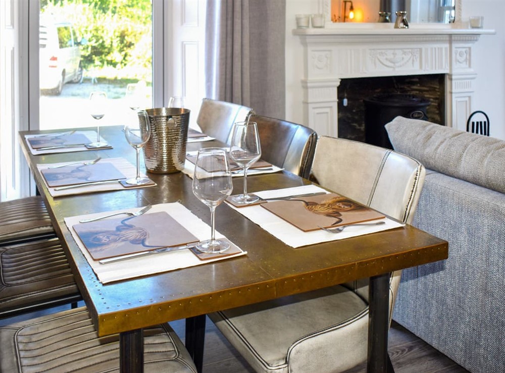Dining Area at Cedars in Morthoe, Devon