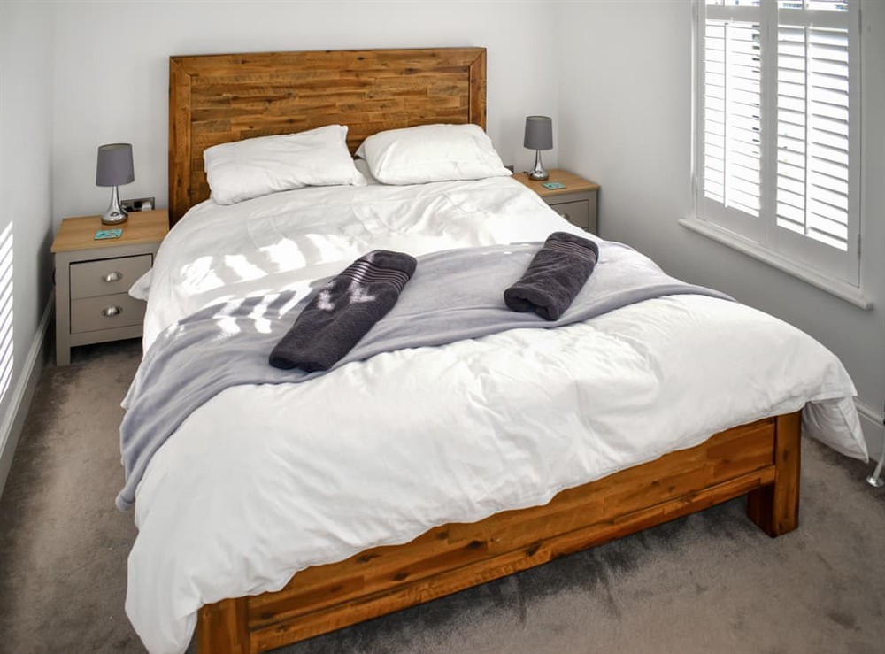 Double bedroom at Cedars in Morthoe, Devon