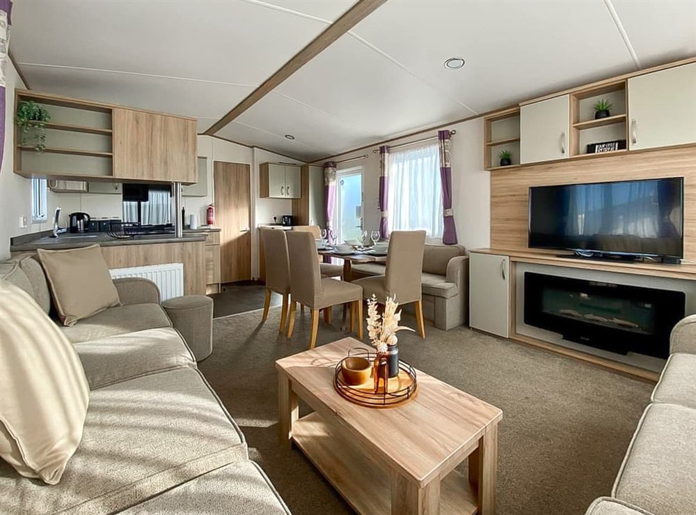 Living area at Cedarwood 09 in Pickering, North Yorkshire