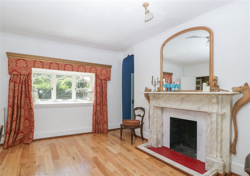 The living area at Cefn Campstone, Llanvihangel Crucorney near Abergavenny