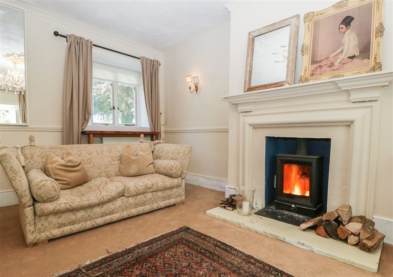 The living room at Cefn Campstone, Llanvihangel Crucorney near Abergavenny