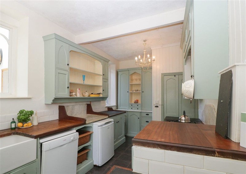 This is the kitchen at Cefn Campstone, Llanvihangel Crucorney near Abergavenny