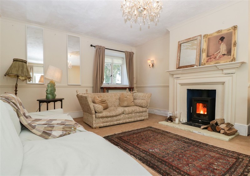This is the living room at Cefn Campstone, Llanvihangel Crucorney near Abergavenny