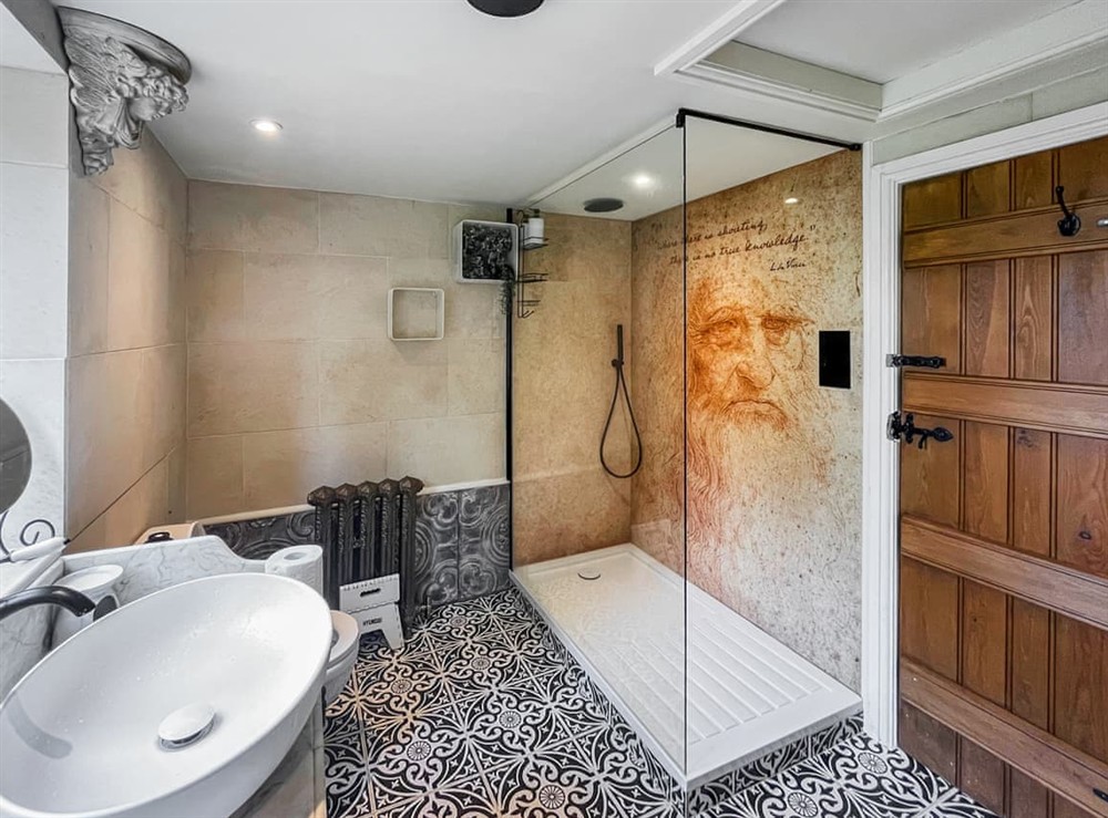 Bathroom at Cefn Hir Fynydd in Corwen, Clwyd