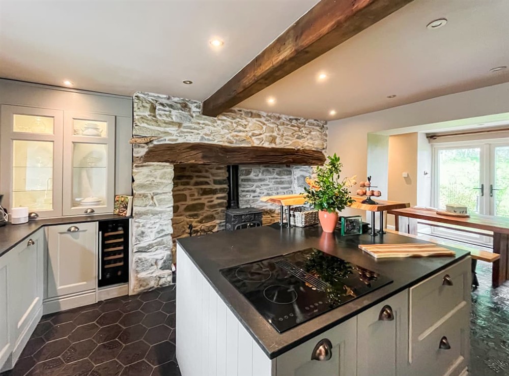 Kitchen at Cefn Hir Fynydd in Corwen, Clwyd