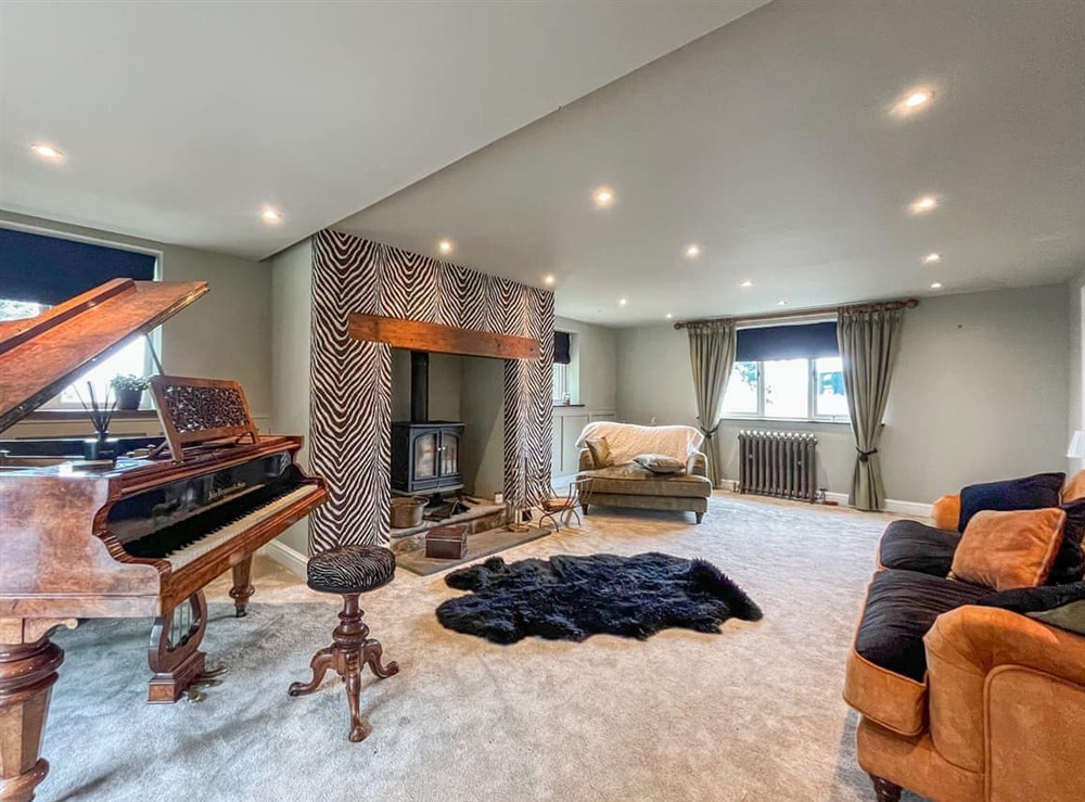 Living area at Cefn Hir Fynydd in Corwen, Clwyd