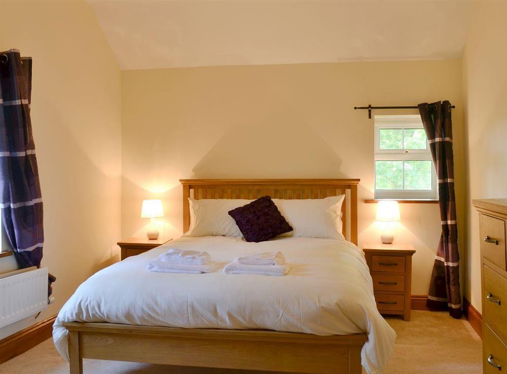 Double bedroom at Cefnaire in Newtown, Powys