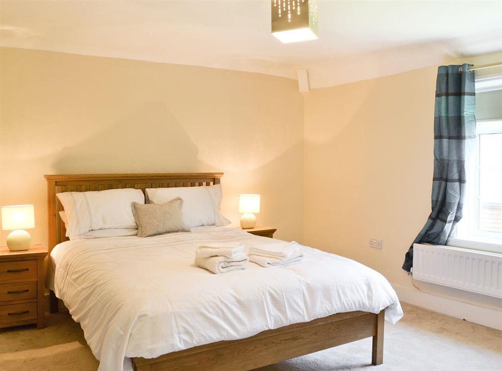 Large double bedroom at Cefnaire in Newtown, Powys