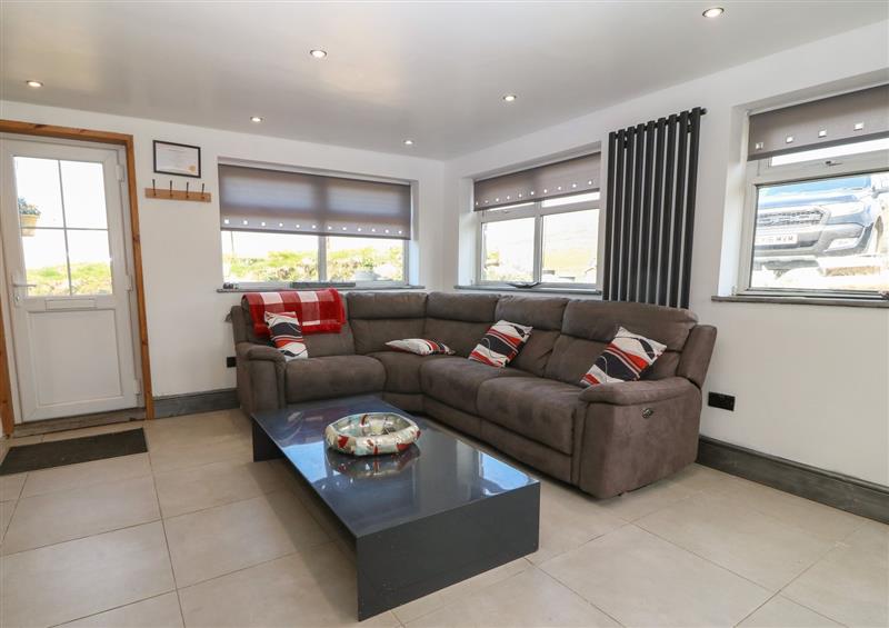 Relax in the living area at Cefnbron, Llanaelhaearn near Trefor