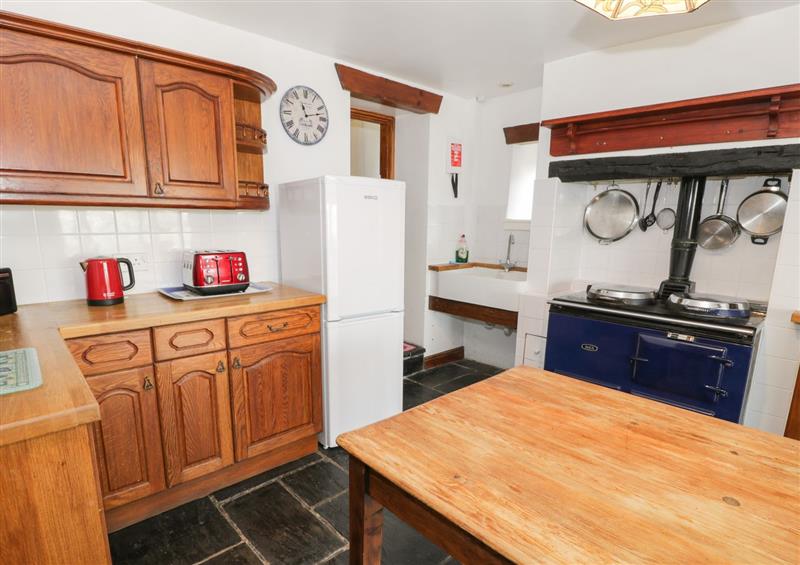 Kitchen at Ceilwart Cottage, Llanaber