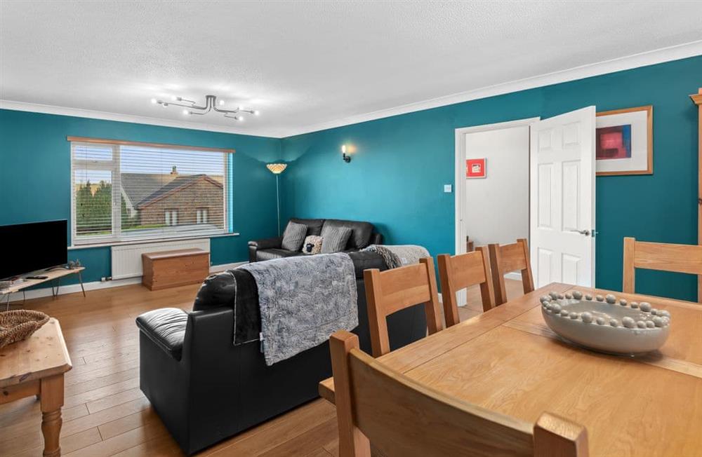 The living room at Celandyne in Saundersfoot, Pembrokeshire, Dyfed