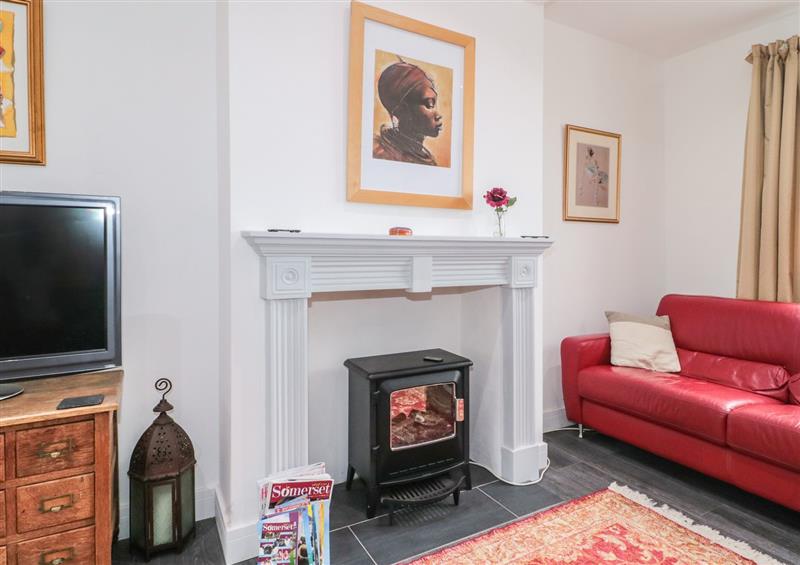 Relax in the living area at Celias View, Aller near Langport