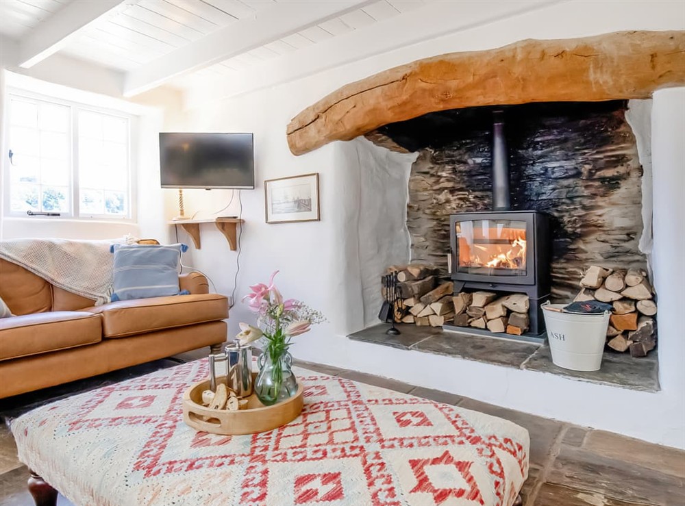 Living area (photo 2) at Cellars Cottage in Portscatho, Cornwall