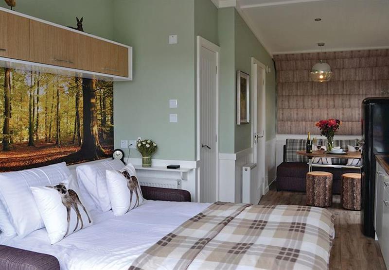 Double bed in Bluebell at Celtic Escapes in Narberth, South Wales