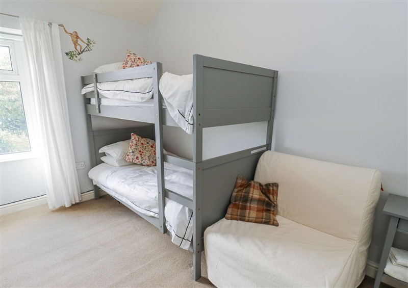 One of the bedrooms at Centenary Cottage, Skipton