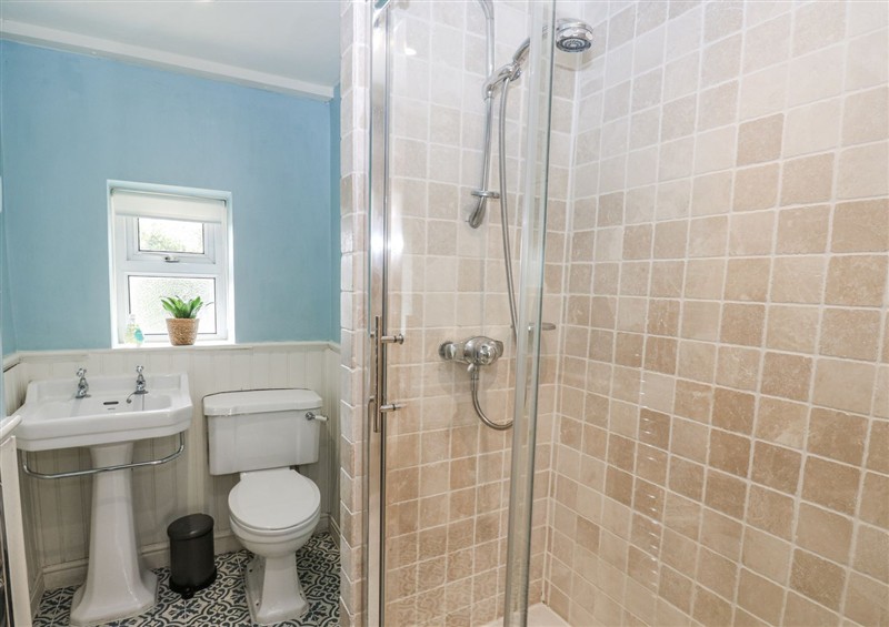 This is the bathroom at Centenary Cottage, Skipton