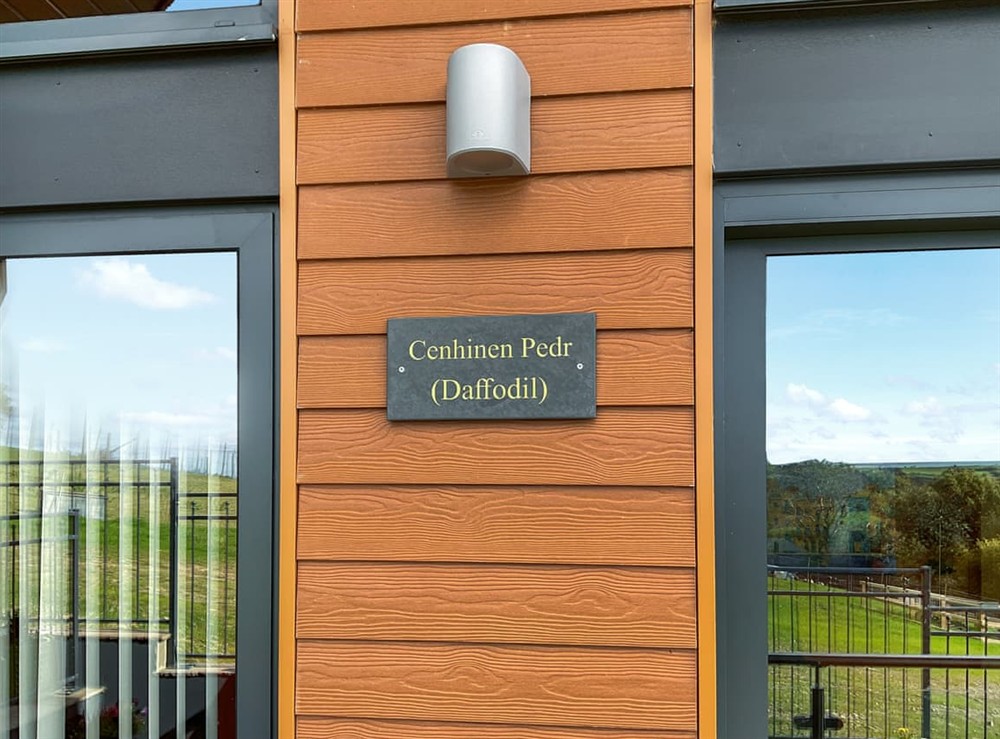 Exterior at Centilen Pedr in Nansidyll, Dyfed