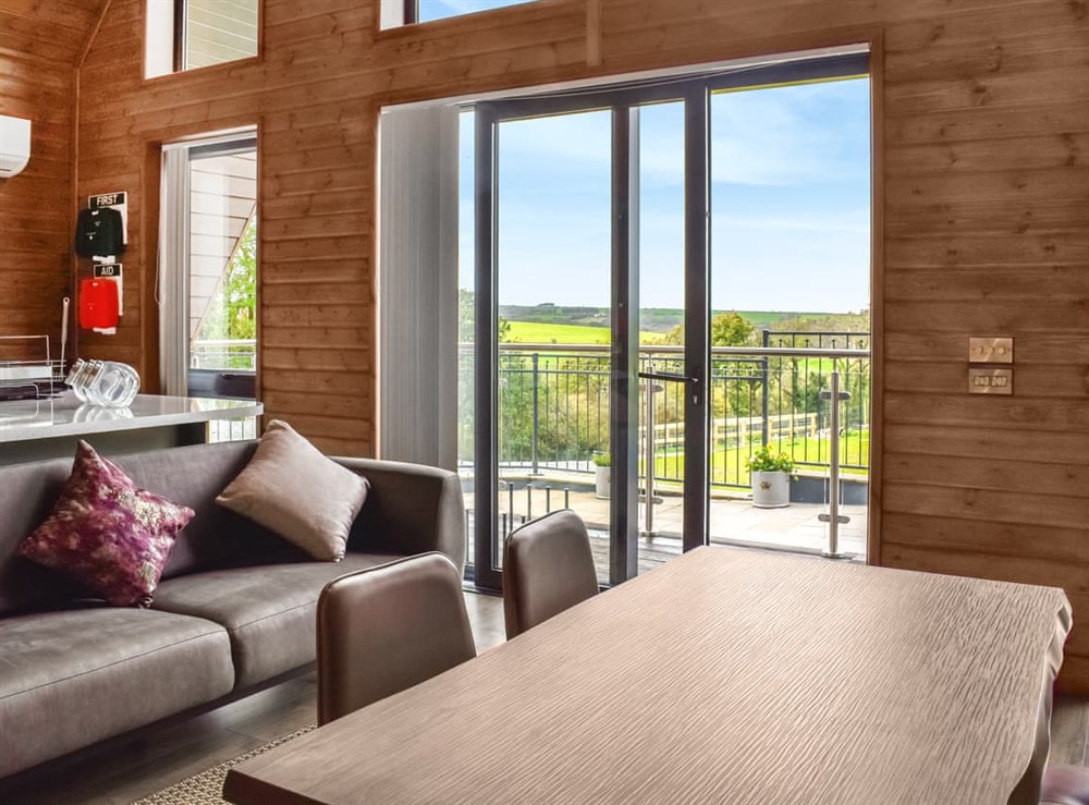 Open plan living space (photo 2) at Centilen Pedr in Nansidyll, Dyfed