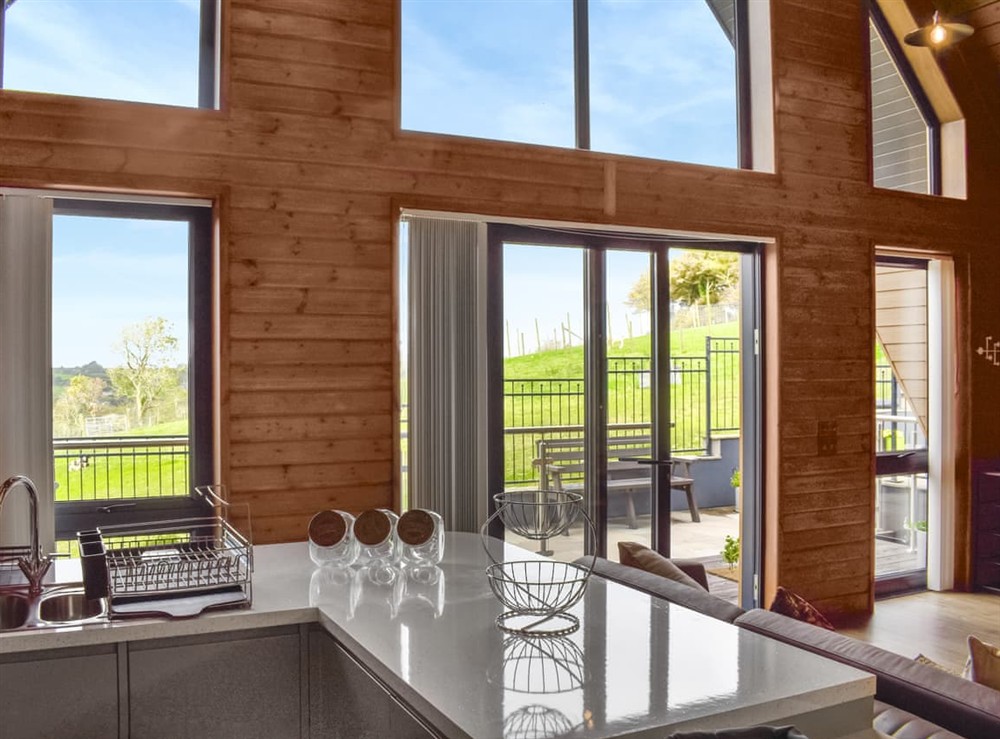 Open plan living space (photo 3) at Centilen Pedr in Nansidyll, Dyfed