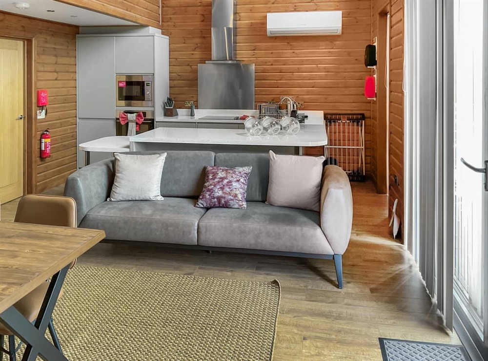 Open plan living space (photo 4) at Centilen Pedr in Nansidyll, Dyfed