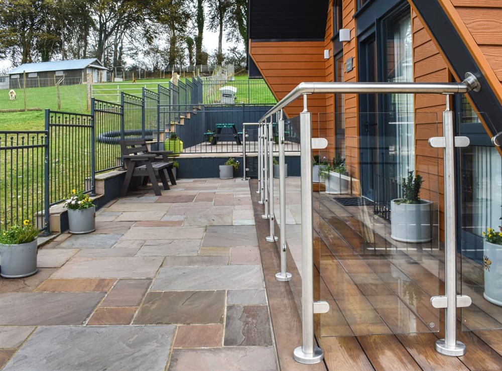 Outdoor at Centilen Pedr in Nansidyll, Dyfed