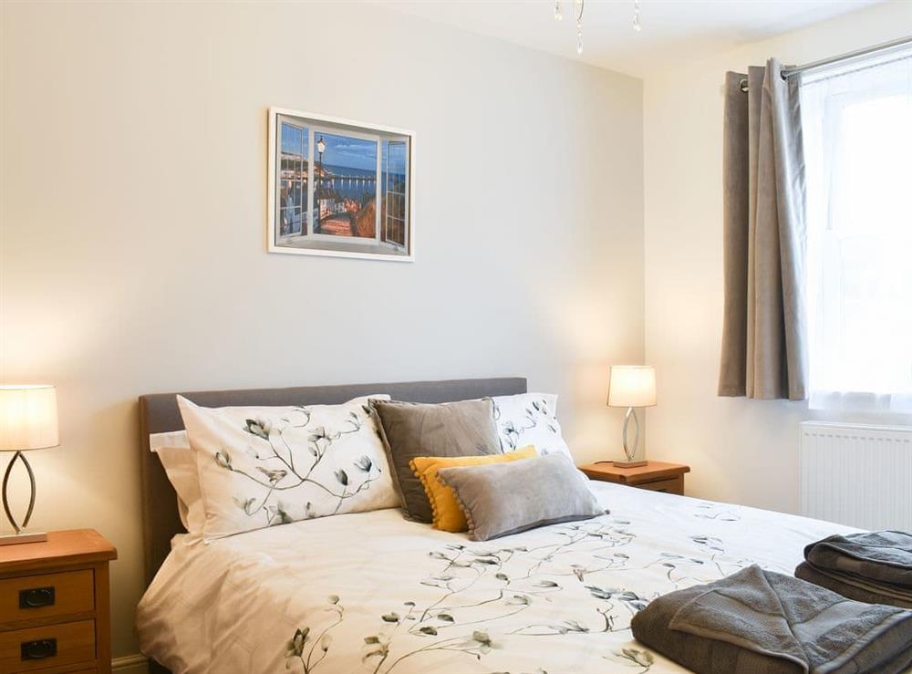 Double bedroom at Central Hall Apartment in Whitby, North Yorkshire