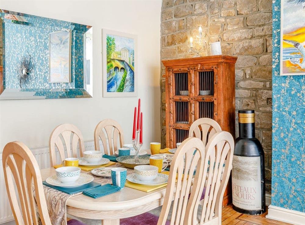 Dining Area at Central Tod Cottage in Todmorden, West Yorkshire