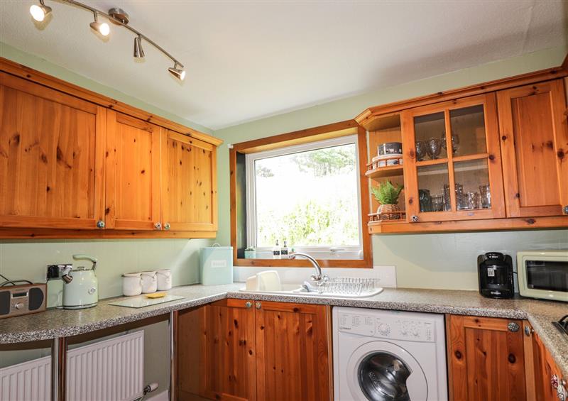 This is the kitchen at Ceol-na-Mara, Newport near Dunbeath