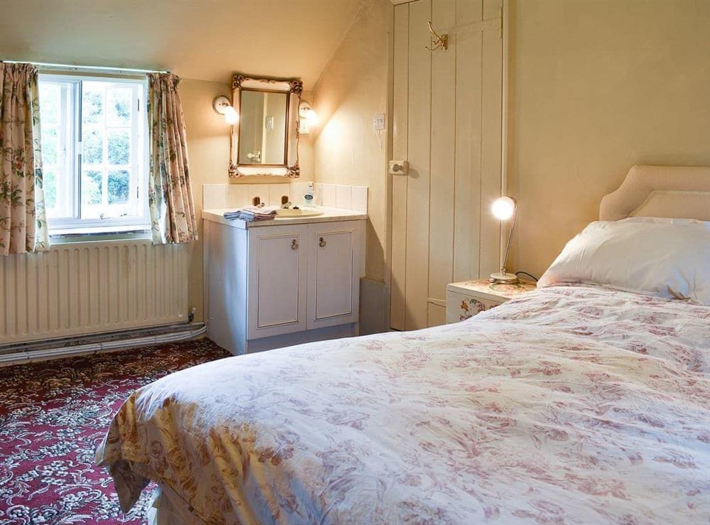 Charming cosy bedroom at Cerne Abbey Cottage in Cerne Abbas, Dorset., Great Britain