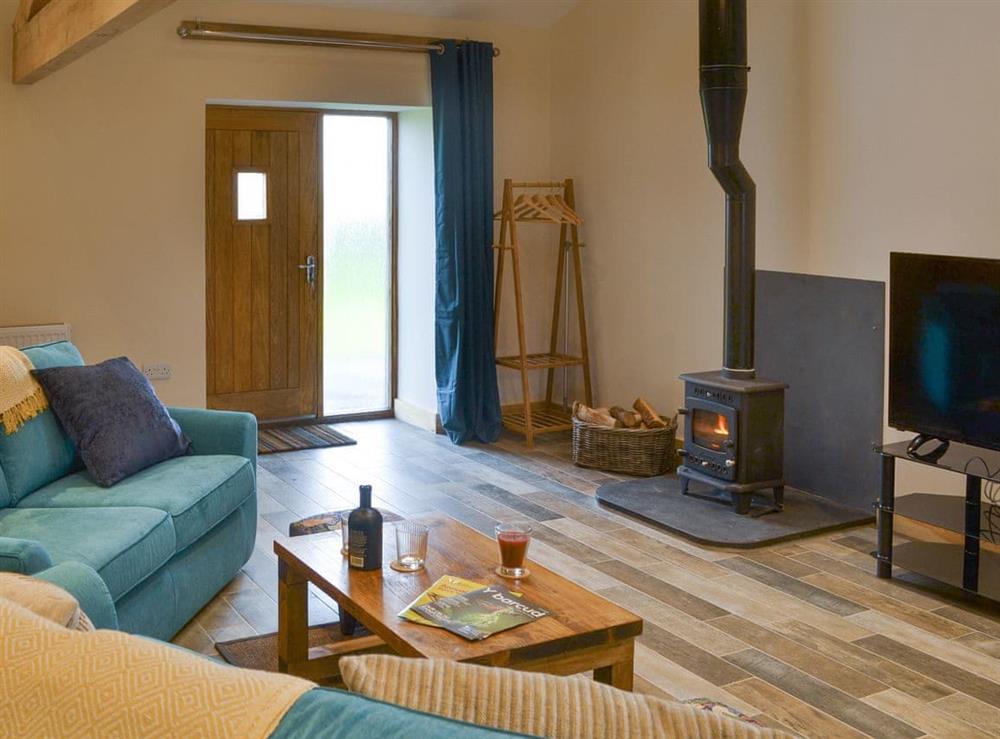 Attractive living area at Lapwing Cottage, 