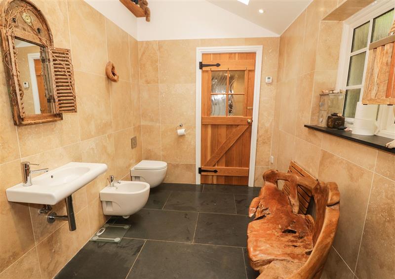 This is the bathroom (photo 2) at Cerrig Y Rhwydwr, Prenteg near Garreg