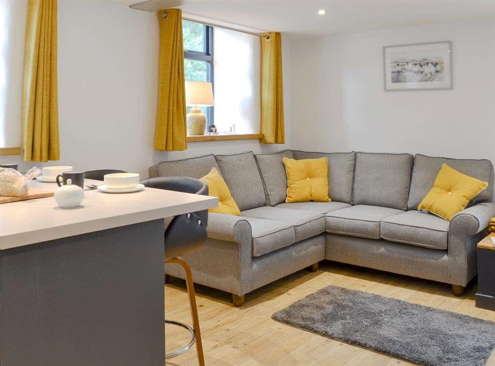 Comfortable living area at Ysgoldy Salem, 