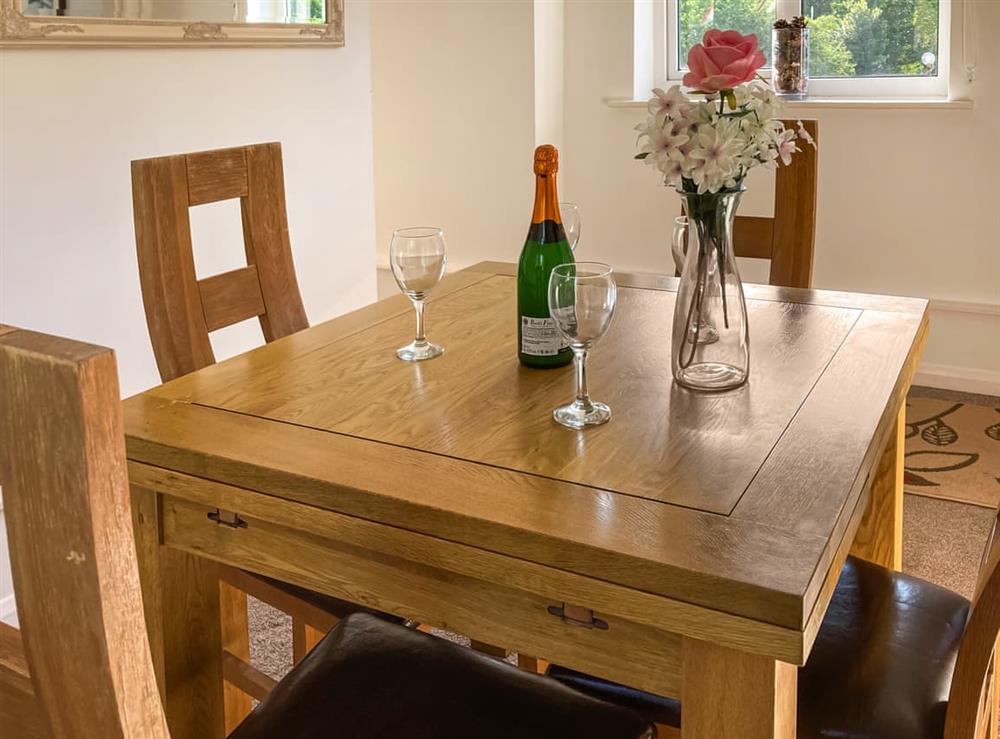 Dining Area at Chain Bridge Cottage in Ruswarp near Whitby, North Yorkshire