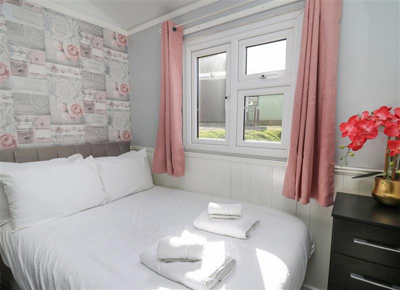 Bedroom at Chalet 151, Clarach Bay near Aberystwyth