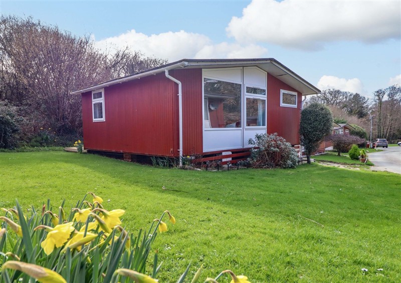 The setting at Chalet 23 Erw Porthor, Tywyn