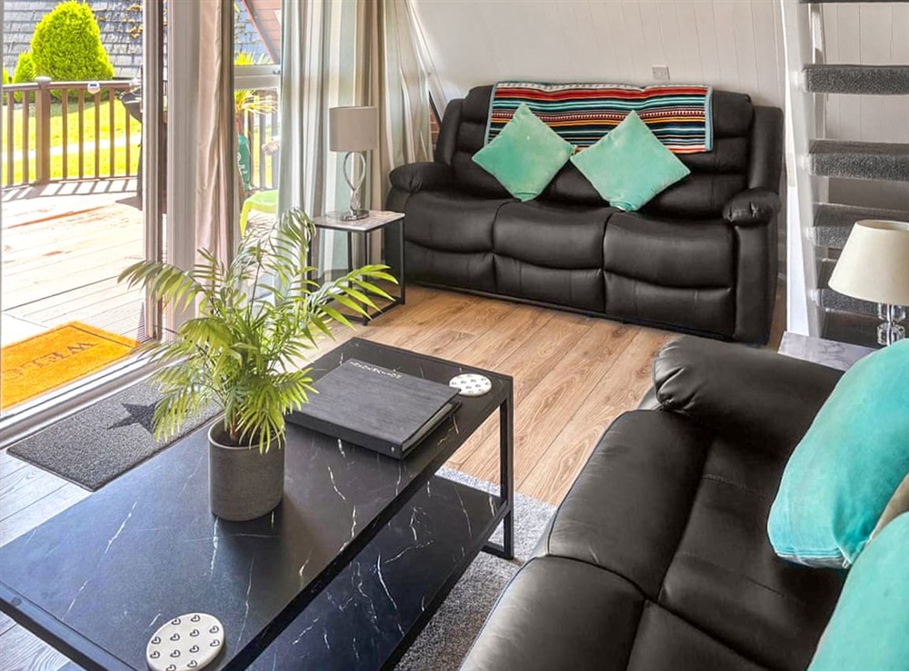 Living area at Chalet 47 By The sea in Kingsdown, Deal, Kent