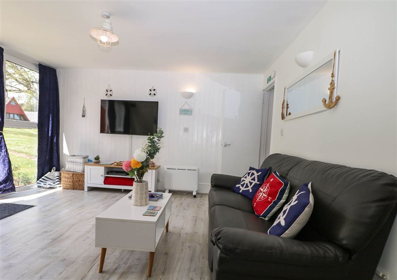 Relax in the living area at Chalet 58 - The Beach House, Kingsdown