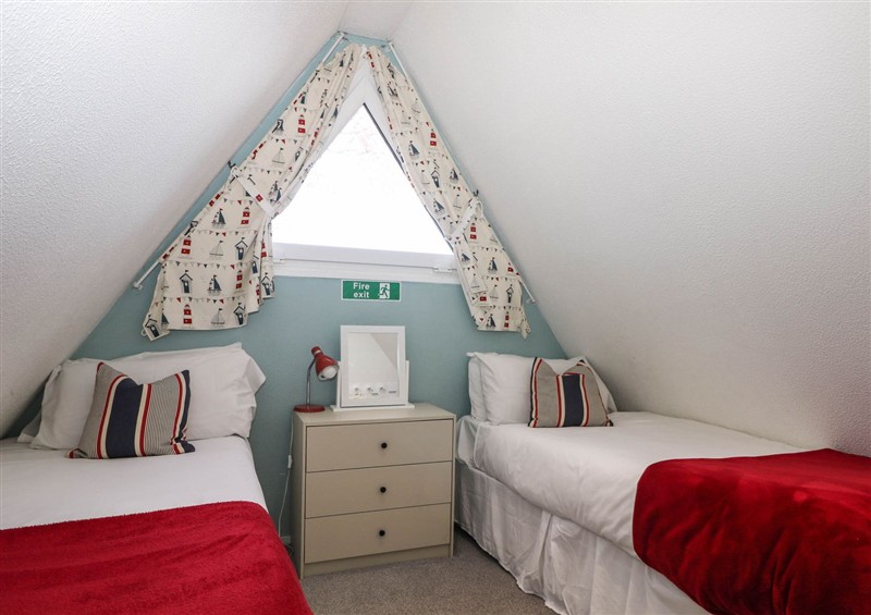 This is a bedroom (photo 2) at Chalet 58 - The Beach House, Kingsdown
